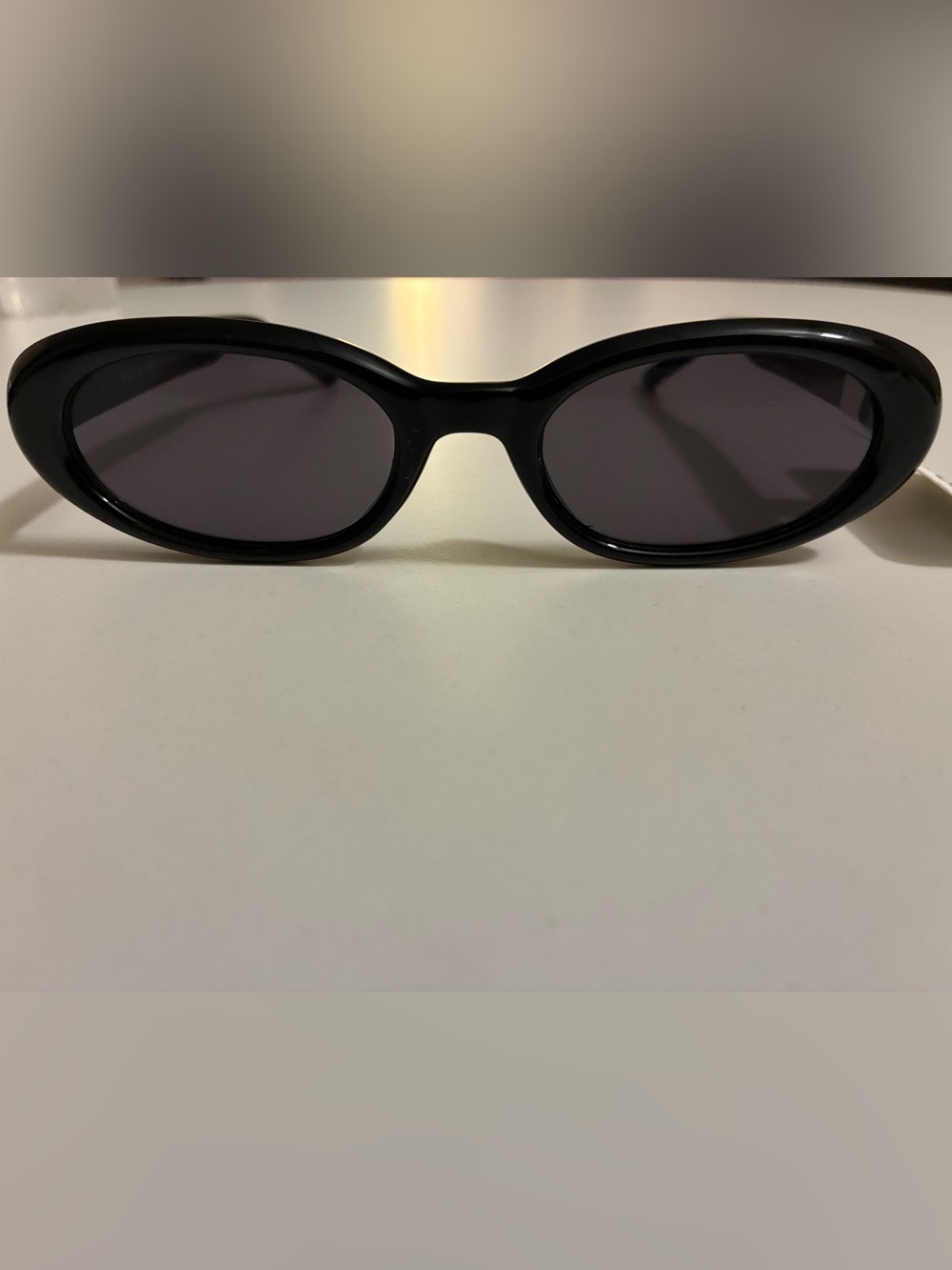 JASON WU Black Oval Sunglasses NWT - Picture 3 of 4